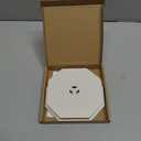 Vinyl Siding Light Mounting Blocks, 130110006001 Octagon Siding Mounting Kit for Outdoor Light, Great Appearance Vinyl Siding Wall Plate for 1/2 Inch Lap Double and 4 Inch Siding, White(1 Pack)