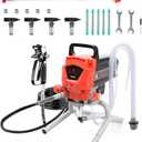 AEROPRO Tools Airless Paint Sprayer, 950W 0.52GPM 3300PSI High Efficiency Airless Sprayer with Tip Extension & Tip Sets, Indoor Paint Sprayer for Walls, Home Interior, House Painting, DIY Projects