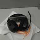 NUBWO Wireless Gaming Headset with Mic for Ps5 Ps4 PC, Zero Interference, 100-Hour Battery All-Day Play, 23ms Sync for Fortnite & Call of Duty/FPS Gamers, Triple Mode All Devices Compatible - Orange