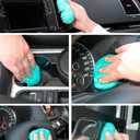 2 x ASFSKY Keyboard Cleaning Gel Keyboard Cleaner Adheres to Dust and Debris in The Crevices of The Keyboard, Also Suitable for Car Interior Cleaning, Office Cleaning, Electronics Cleaning