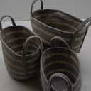 HD LG Oval Water Hyacinth Basket