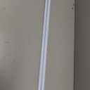 ZOCONE Tension Curtain Rod No Drilling 51-128 Inch (4.25-10.5Ft), Outdoor Curtain Rod for Patio, Heavy Duty Long Tension Rod, Adjustable Spring Loaded Shower Curtain Rod for Bathroom Window, White