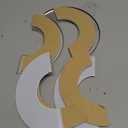 PATIKIL Wall Split Flange 2.5" (63mm),2 Pcs Stainless Steel Round Self-Adhesive Escutcheon Plate Plumbing Wall Cover for Kitchen Bathroom Arm Pipe Faucet Decoration, Silver