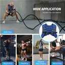 ZELUS Weighted Vest, 6lb/8lb/12lb/16lb/20lb/25lb/30lb Weight Vest with Reflective Stripe for Workout, Strength Training, Running, Fitness, Muscle Building, Weight Loss, Weightlifting (Blue)