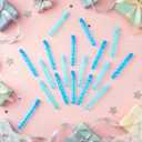 32 Pcs Shark Themed Bubbles Wands Cute Bubbles Party Favors for Adult Summer Activity Animal Birthday Party Goodie Bag Stuffers Gifts Wedding Supplies