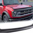 Hood Deflector Hood Protector Fit for Ford Bronco 4-Door & 2-Door 2021 2022 2023 2024 2025 Trail Armor Textured Black Hood Guard Shield Bug Deflector