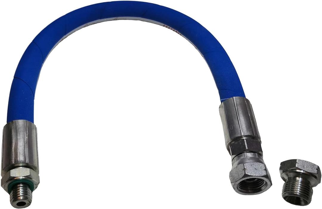 Upgraded Engine 12mm Drain Oil Changing Hose, Oil Drain Aid Tool, M12x1.5 mm, 18" Length