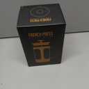 Veken French Press Coffee Maker 34oz 1 L, No Plastic Touching Cafe, Heat Resistant Thickened Borosilicate Glass, Stainless Steel Brewer, Cold Brew Cafetera Teapot for Kitchen Travel Camping, Silver