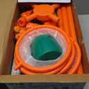 Marlrin Shooting Games Toys for Age 5 6 7 8 9 10+ Year Old Boys, Kids Toy Sports & Outdoor Game with Moving Shooting Target & 2 Popper Air Toy Guns & 24 Foam Balls, Gifts for Boys and Girls