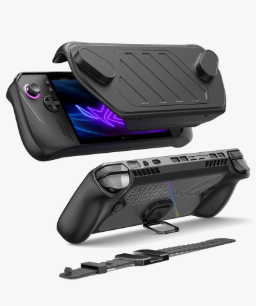 JSAUX PC0111 ModCase Compatible with ASUS ROG Ally X (2024), ROG Ally X Case with Detachable Front Shell, Include Protective Case, Face Cover, Metal Bracket and Strap - Basic Set