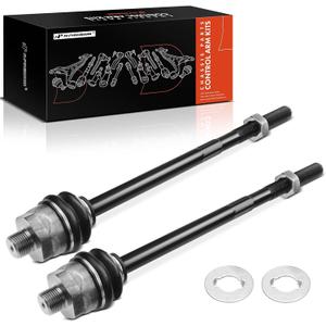 A-Premium 2 x Front Inner Tie Rod Ends, Compatible with Chevy Silverado 1500/2500/3500 (Classic/HD), Tahoe, Suburban 1500, GMC Yukon, Sierra 1500/2500/3500 (Classic/HD), Cadillac Escalade (ESV/EXT)