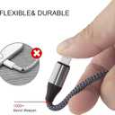 iPhone Charger Lightning Cable (3 Pack 10 Foot), [MFi Certified] 10 Feet Nylon Braided, Compatible with iPhone 14/13/12/11/Pro/X/Xs Max/XR/8 Plus /7 Plus/6/ iPad