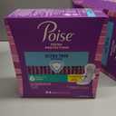 Poise Ultra Thin Incontinence & Postpartum Pads with Wings for Bladder Leaks, 3 Drop Light Absorbency, Regular Length, 132 Count
