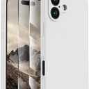 FireNova Designed for iPhone 16 Case, Silicone Upgraded [Camera Protection] Phone Case with [2 Screen Protectors], Soft Anti-Scratch Microfiber Lining Inside, 6.1 inch, White