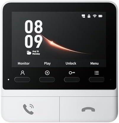 SwitchBot 4.3 Inch Monitor for Intercom Installation, Advanced Monitor for Smart Video Doorbell