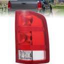 Boine Right Passenger Side Tail Light Compatible With 2007-2013 GMC Sierra 1500 2500HD 3500HD Rear Light Housing - Bulb Included (Right Passenger Side)