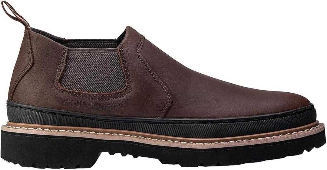 Romeo Men's Light Duty Work Boots, Brown, Size: 12