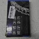 YOXUFA #35 Chain for Mini Bike Coleman CT100U CC100X Baja Doodle Bug DB30 Motovox MBX10 MBX11 Mega Moto MM-B80 105cc Predator 79cc 97cc 100cc Engine Powersports Parts with Chain Breaker - 140 Links