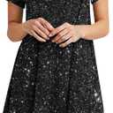 Women's Dress, Size -L, Black