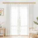 GEEBOBO Gold Curtain Rods for Windows 66 to 120 Inch, 1 Inch Adjustable Heavy Duty Decorative Window Curtain Rod, W1 (Gold, 32"-120")