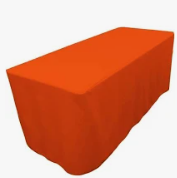 Orange Table Cover