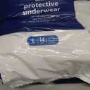 Amazon Basics Unisex Adult Incontinence Protective Underwear, Overnight Absorbency, Moisture-Wicking, Soft, Latex Free, Large, 14 Count