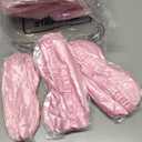 Newcotte 50 Pcs Silk Sleep Eye Mask for Sleeping Adjustable Elastic Strap Blackout Smooth Soft Eye Covers No Pressure Sleep Mask for Women and Men Comfortable Blindfolds(Pink)