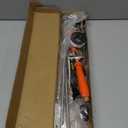 29"-44" All Metal Replacement Sprayer Wand, Suitable for 1/2" Hose Quick Connector, 1/4" & 3/8" & 1/2" Brass Barb Spray Wand, Built-in Shut Valve Stainless Steel Spray Wand (2Pcs 29" Sprayer Wand)