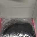 Looxey Headband Wig for Black Women, Long Wavy Headband Wig Wear and Go Glueless Half Wig Synthetic Hair Soft As Human Hair Body Wave Headband Wig (Dark Brown, 20 Inch)