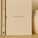 Wedding Planner Book and Organizer for Bride – Elegant Bridal Planning Book with Linen Cover, Tabbed Sections & Checklists | Engagement Gift, Wedding Binder & Countdown Journal