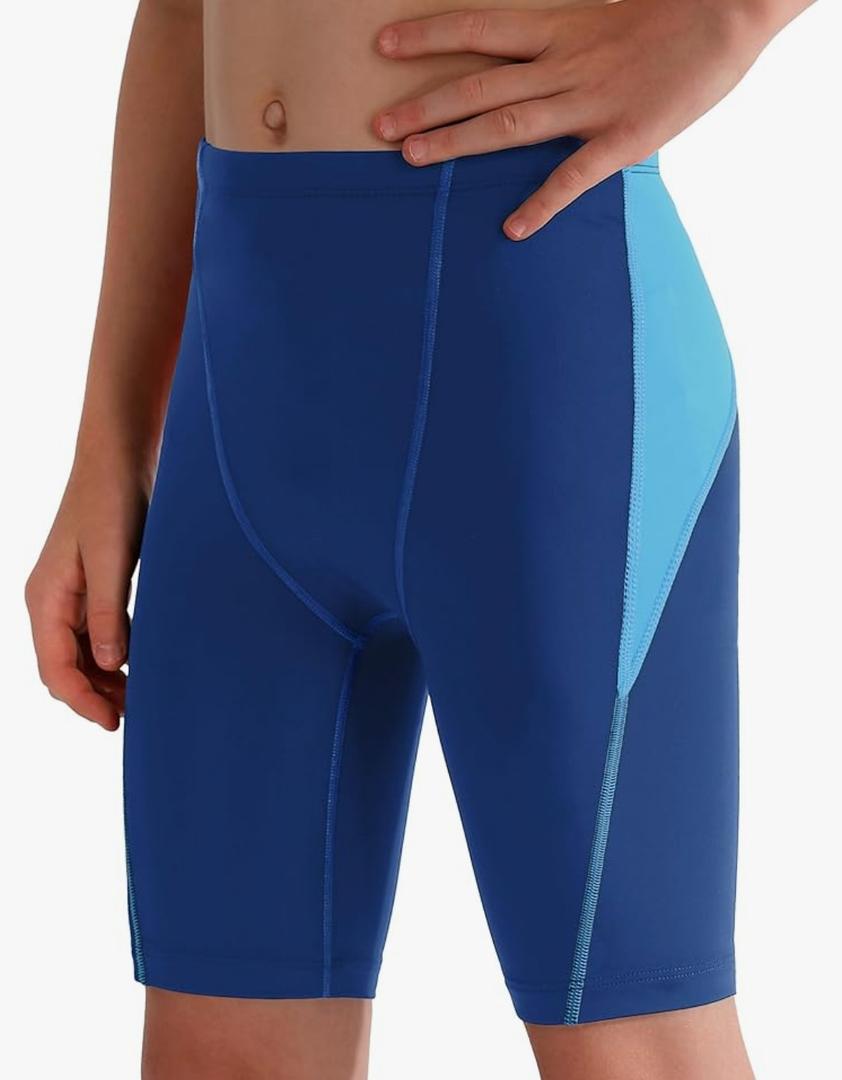 Boys Swim No Brand- Youth Competitive Swim Racing Team Swimming Shorts Swimsuit Trunks Bathing Suit Quick Dry UPF 50+ XS