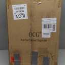 OCG 2 Tier Pull Out Drawers For Cabinets, Double Tier Slide out Wood Cabinet Organizer, Pull Out Shelves for Base Cabinet Organization in Kitchen, Pantry, Bathroom