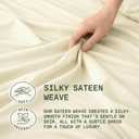 TRUE BAMBOO Sheets Set Queen Size - Silky Soft & Naturally Cooling for Hot Sleepers - Luxe 4 Piece Bed Sheets with Breathable & Moisture-Wicking Fabric - 16" Deep Pocket, Butter Yellow