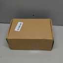 Crystal Glass Door Knobs Interior with Lock,Privacy Vintage Clear Crystal Door Knobs for Bedroom and Bathroom (Polished Chrome,1Pack)