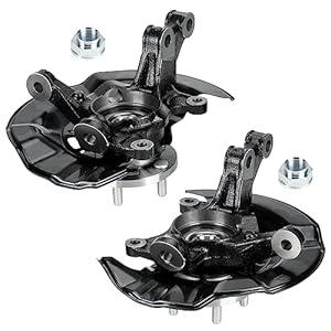 Steering Knuckles & Wheel Bearing Hub Assembly Left Right Fit for Toyota Corolla 1.8L 2.4L FWD 2009-2013, Matrix 1.8L 2009-2013, 698-381, 698-380, Front Drive & Passenger Side