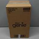 Litter Genie Standard Pail (Silver) | Cat Litter Box Waste Disposal System for Odor Control | Includes 1 Square Refill Bag