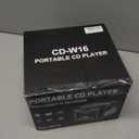 Greadio Boombox CD and Cassette Player Combo, 5000mAh Rechargable CD Player Boombox with Bluetooth Receive/Transmit/FM Radio/USB/TF/AUX/Remote Control, Boom Box Cassette Player for Home Outdoor (Black)