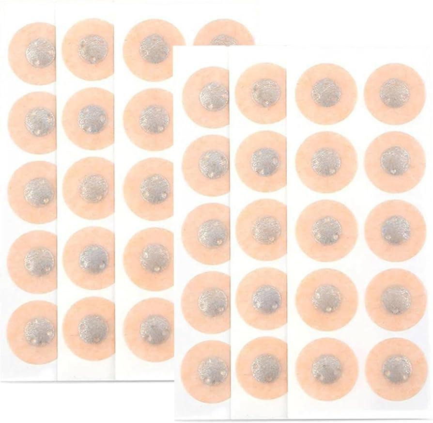 Magnetic Nose Clip Patch Refill,Nasal Strips Refill Pack（30Pairs) Enhanced Breathing, Sleep Aid & Snore Reduction