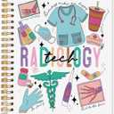 Radiology Nurses Spiral Notebook, Radiology Tech Gifts Journaling Notebooks, Radiology Tech Student Essentials, Radiographer Nurse Notebooks for Note Taking, 5.5x8.3 Inch
