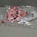 Cute Dog Dress Pink Tulle Puppy Dress with Heart Patches Pet Clothes for Small Dogs Cats, S