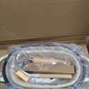 Enameled Cast Iron Dutch Oven for Bread Baking - incl. Sourdough Bread-Baking Supplies like Banneton Bread-Proofing Basket - 5QT Loaf Cast Iron Bread Oven Pan& Meatloaf Pan with Lid, Sour Sough Tools, Lame (Cream White