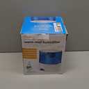 Crane Bedroom Warm Mist Humidifier, 1.9L Tank, Vaporizer for Congestion, Bedside Steam Humidifier, Vapor Pad Included