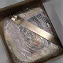 Induction Plate Adapter, Heat Diffuser for Gas Glass Stove Cooktop, Induction Converter Disk with Removable Handle, Simmer Heat Diffuser Plate for Cookware Accessories 6.3inch