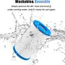 Micron Filter Replacement works with Marineland Magnum and HOT Magnum Canisters, replaces PA0140, Water Polishing Filter Cartridge for Freshwater and Saltwater Tanks - 2 Pack