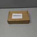 10 Pack 5 Inch(128mm) Matte Black Modern Rectangular Ambidextrous Pull Handles, Kitchen Cabinet Hardware, Drawer Pulls