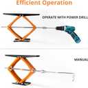 RV Step Stabilizer Kit for Travel Trailers, 5th Wheels and Motorhomes, Drill Allowed, Solid Metal and Height Adjustable