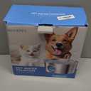 Pet Water Fountain for Large Dogs: Metal Dog Water Fountain - Silent Big Cat Fountains - 7L/236oz/1.8G Dog Drinking Fountains Inside - GROOKPET Water Fountains for Pets Indoor Large - 9 Filters