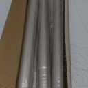 Brushed Nickel Shower Curtain Rods - 31-80 Inch Spring Tension Shower Rods for Bathroom, Adjustable, No Drilling, No Rust, Stainless Steel
