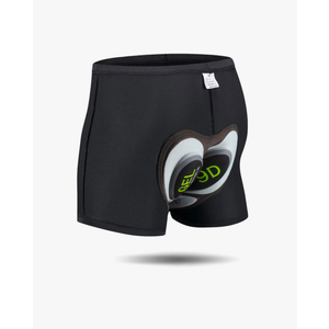 JEPOZRA Men's Cycling Underwear Shorts 3D Padded Bike Shorts Breathable Quick Dry Pants, M