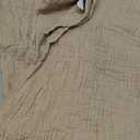 EMME Cotton Throw Blanket for Couch Soft Muslin Blankets 50"x60" Lightweight Breathable Blanket Light Tan All Season Gauze Blanket